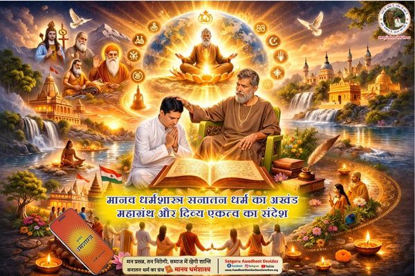 Manav Dharma Shastra: The Supreme Scripture of Sanatan Dharma and the Message of Divine Oneness
